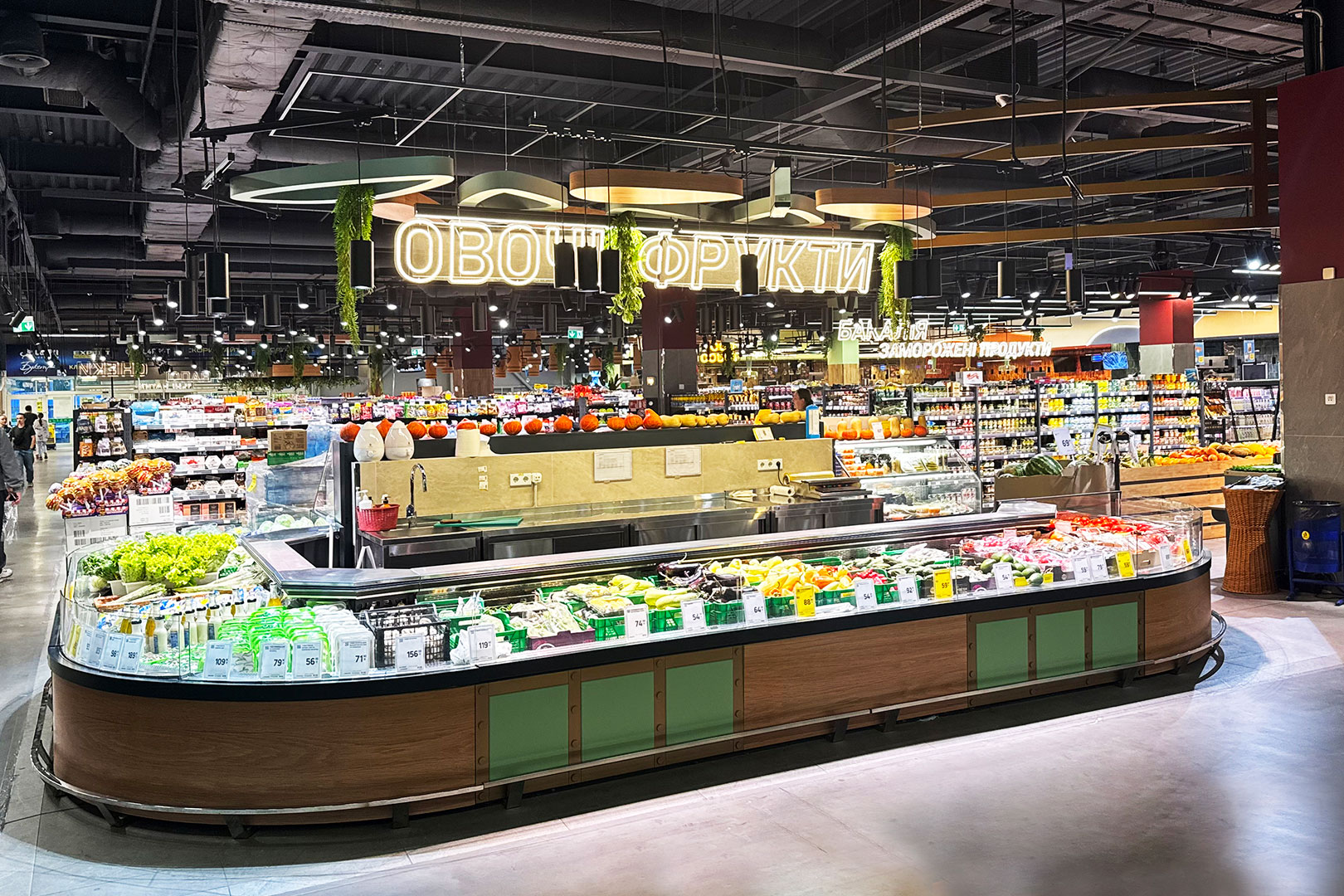 Refrigerated counters Missouri MC 120 deli self 086-DLM, Food Market supermarket, Vinnytsia Refrigerated counters Missouri MC 120 deli self 086-DLM, Food Market supermarket, Vinnytsia