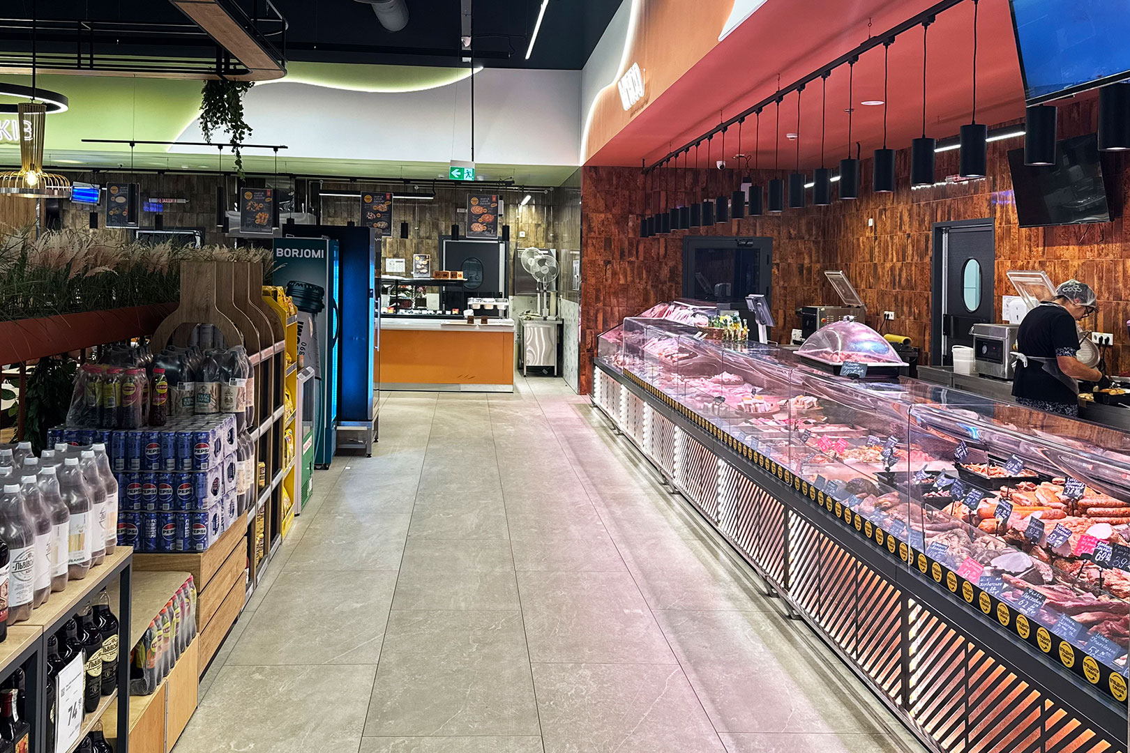 Refrigerated counters Missouri MC 120 cascade self 130-DLM, Missouri MC 120 deli OS 120-DBM, Food Market supermarket, Vinnytsia Refrigerated counters Missouri MC 120 cascade self 130-DLM, Missouri MC 120 deli OS 120-DBM, Food Market supermarket, Vinnytsia