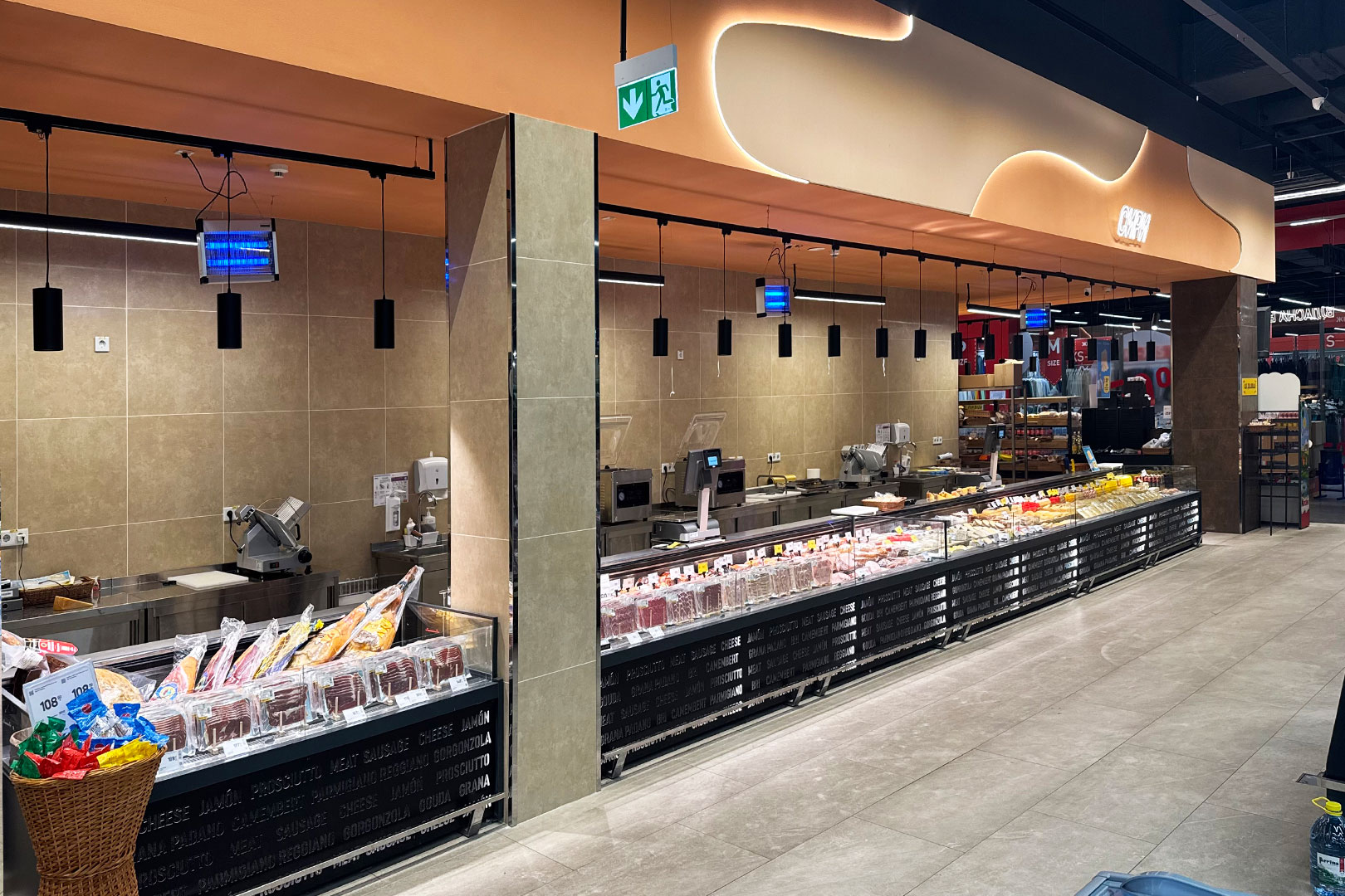Refrigerated counters Missouri MC 120 deli self 086-DLM, Food Market supermarket, Vinnytsia Refrigerated counters Missouri MC 120 deli self 086-DLM, Food Market supermarket, Vinnytsia